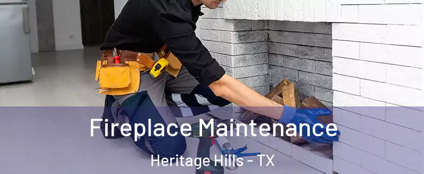 Fireplace Maintenance Heritage Hills - TX