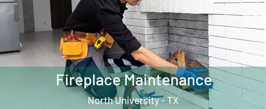 Fireplace Maintenance North University - TX