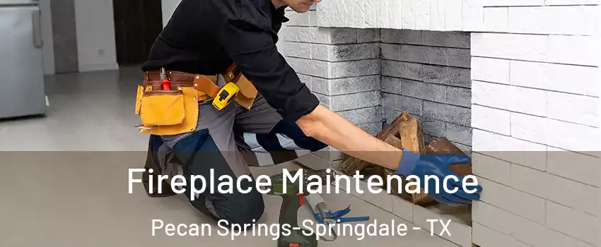 Fireplace Maintenance Pecan Springs-Springdale - TX