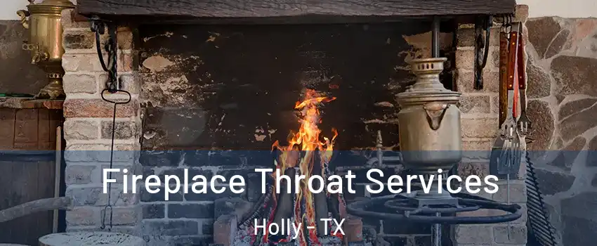 Fireplace Throat Services Holly - TX