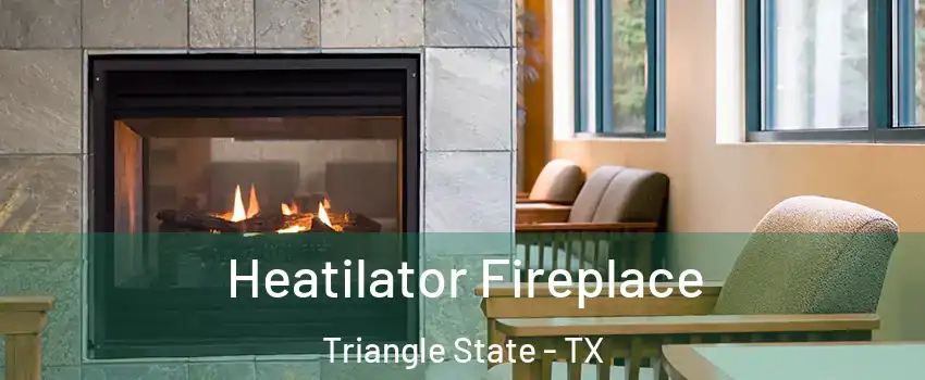 Heatilator Fireplace Triangle State - TX
