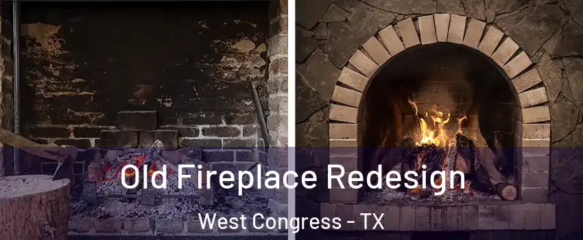 Old Fireplace Redesign West Congress - TX